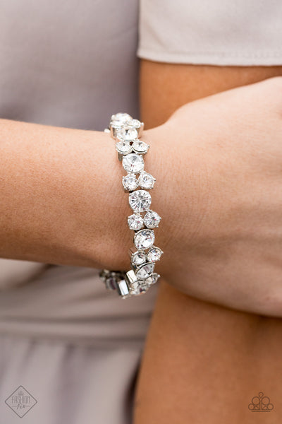 Here Comes The BRIBE white fashion fix bracelet