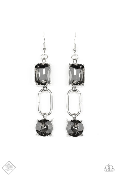 Shameless Sparkle Silver Earrings Fashion Fix