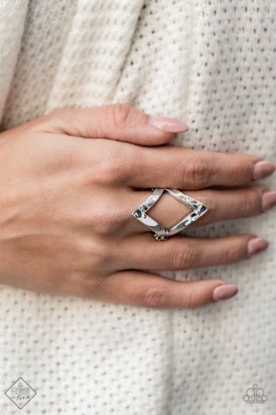 Point Out The Obvious Silver Ring Fashion Fix