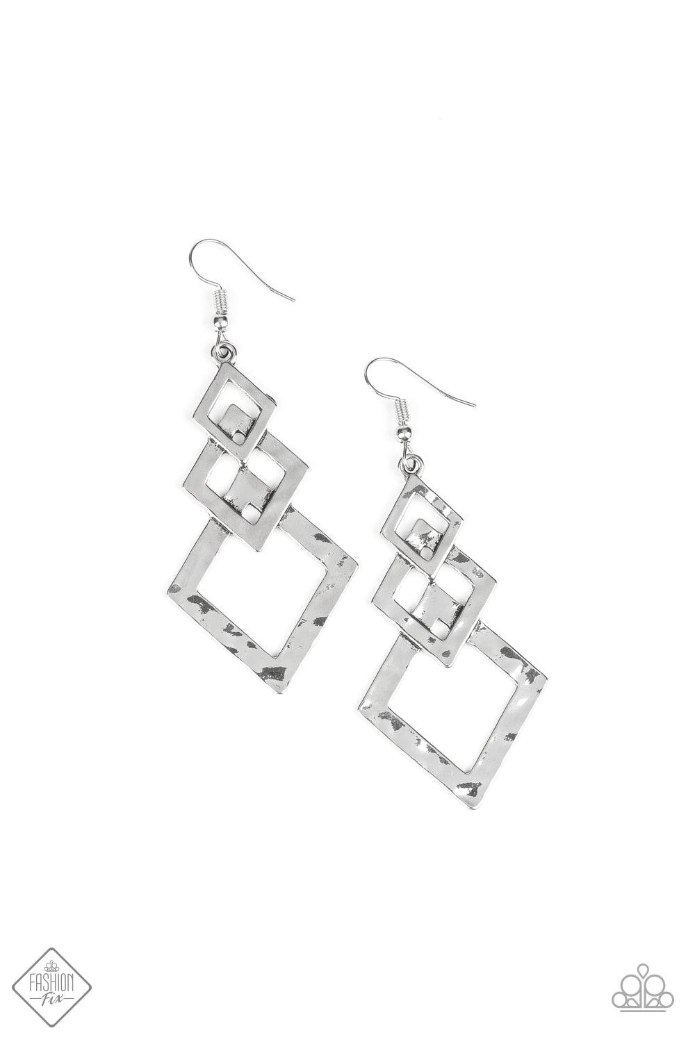 Point Blank Silver Fashion Fix Earrings