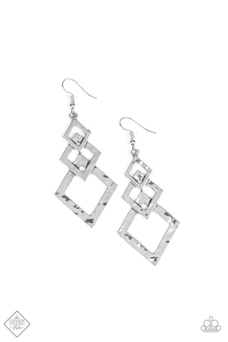 Point Blank Silver Fashion Fix Earrings