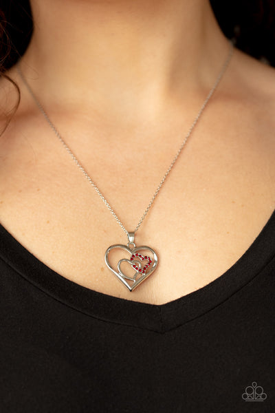 Cupid Charm - Red necklace