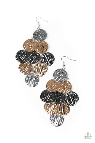 Uptown Edge - Multi earring