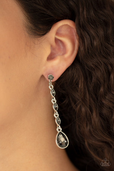 Must Love Diamonds - Silver earrings