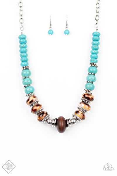 Desert Tranquility Blue necklace fashion fix