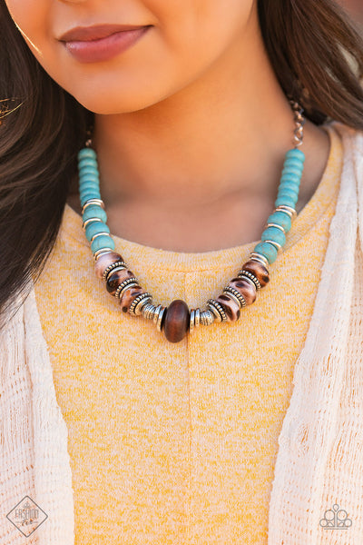 Desert Tranquility Blue necklace fashion fix