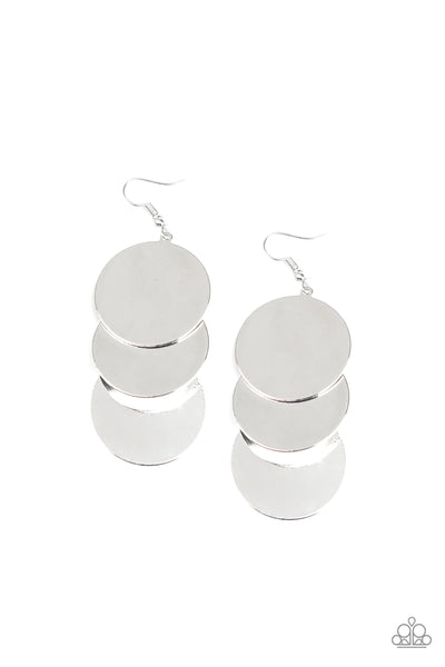 Dream Sheen - Silver earrings