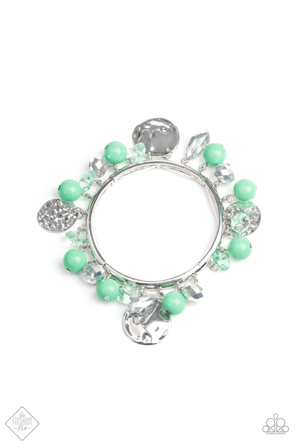 Charming Treasure - Green bracelet Fashion Fix 0420