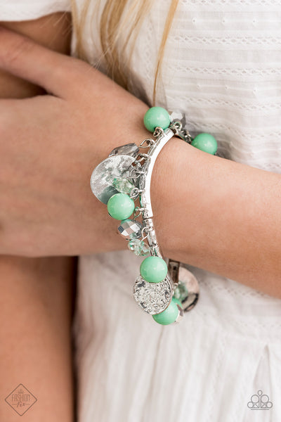 Charming Treasure - Green bracelet Fashion Fix 0420