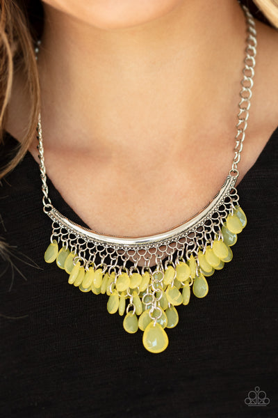 Rio Rainfall - Yellow necklace