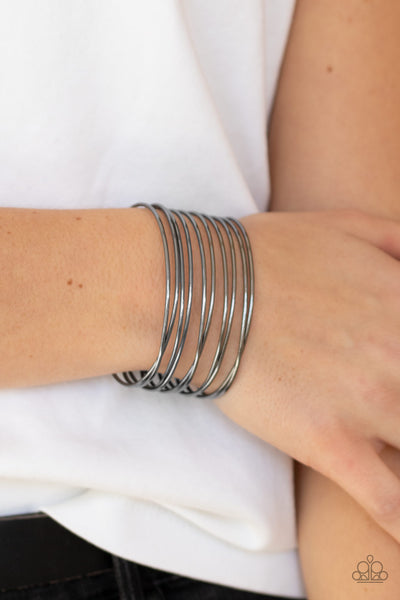 HAUTE Wired - Black gunmetal bracelet