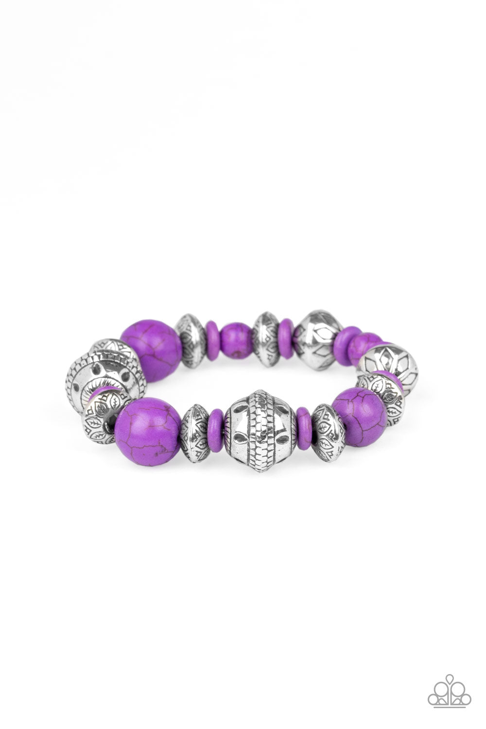 Majestic Masonry - Purple bracelet