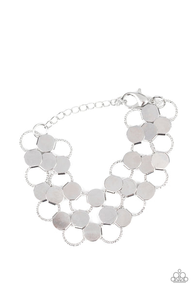 Cast a Wider Net - Silver bracelet