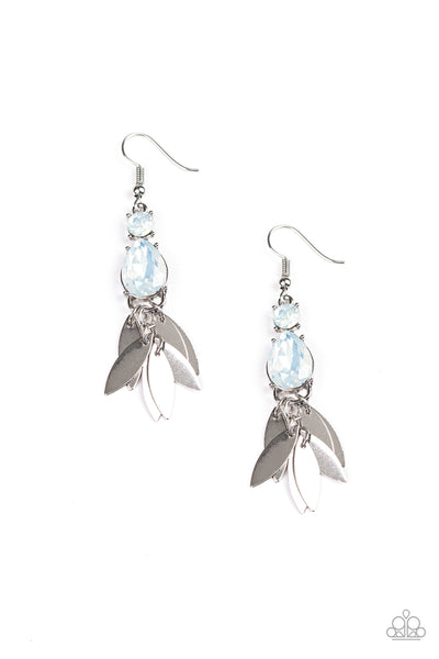 Tropical Tranquility - White earrings