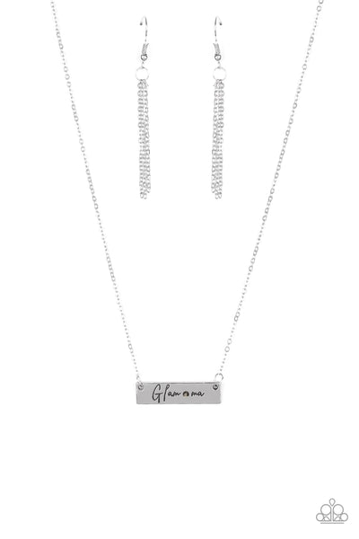 The GLAM-ma - Silver  Necklace