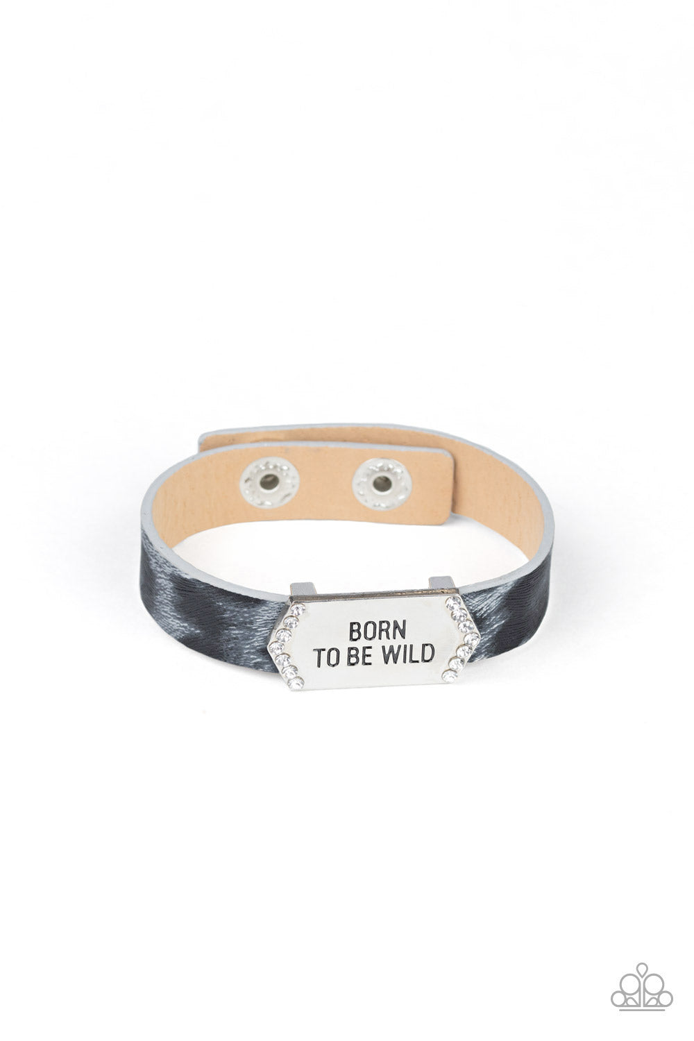 Born To Be Wild - Silver bracelet