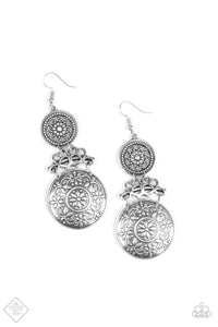 Garden Adventure - Silver Earrings Fashion Fix August 2020