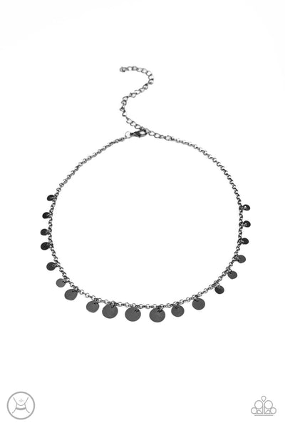 Minimal Magic - Black Gunmetal Necklace