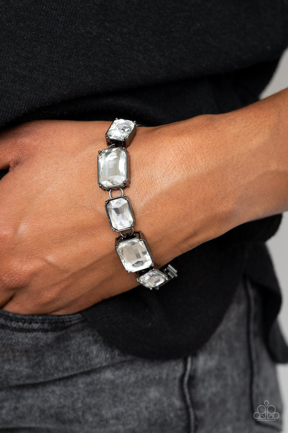 After Hours - Black Gunmetal Bracelet