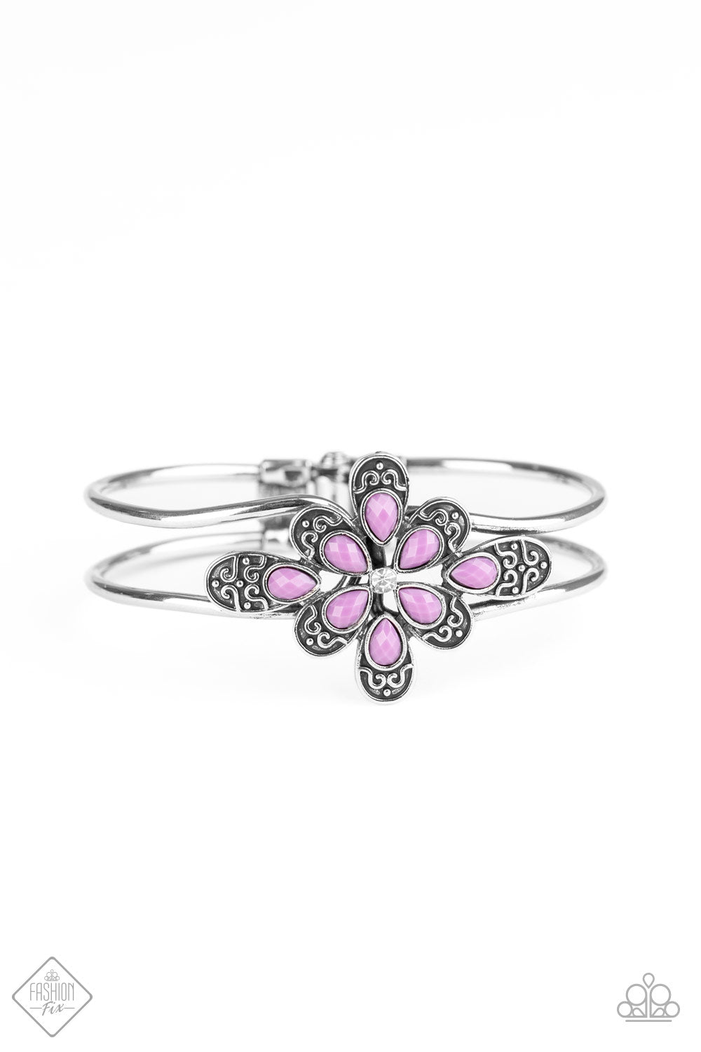 Go With The FLORALS - Purple Bracelet Fashion Fix July 2020