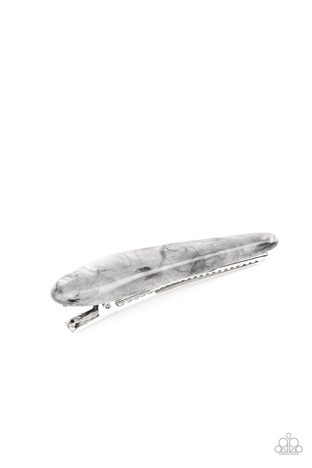 Naturally Bright - Silver hair clip