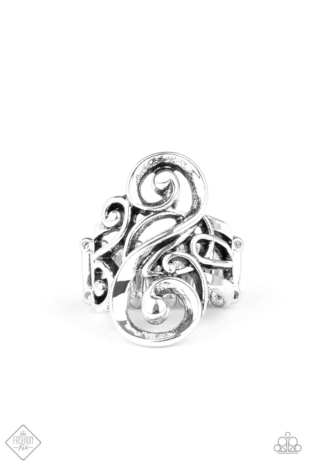 Musical Motif - Silver Ring fashion fix August 2020