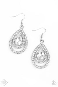 So The Story GLOWS - White earrings Fashion Fix July 2020