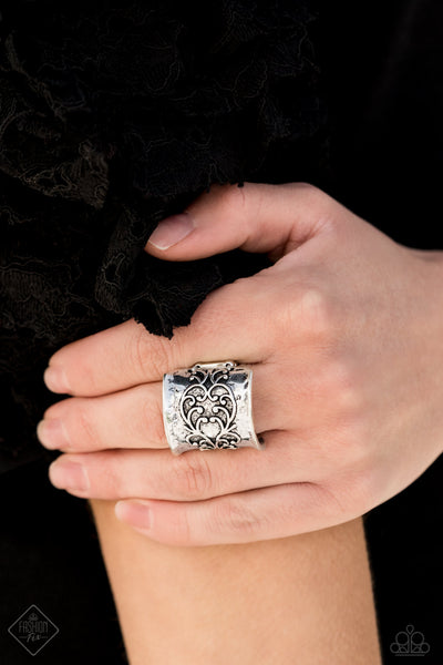 Me, Myself, and Ivy Silver Ring Fashion fix Dec 2020