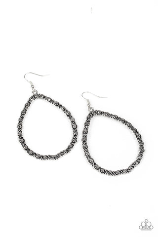 Galaxy Gardens - Silver earrings