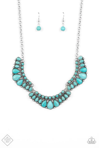 Naturally Native - Blue Necklace Fashion Fix 09/2020