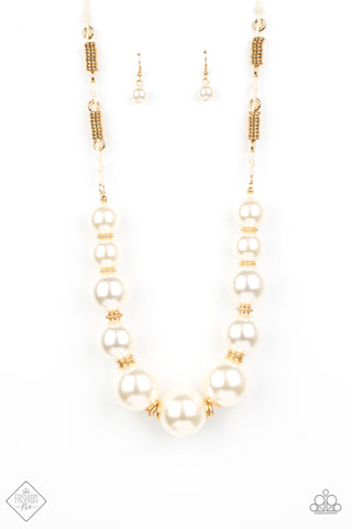 Pearly Prosperity - Gold Necklace Fashion Fix 09/2020