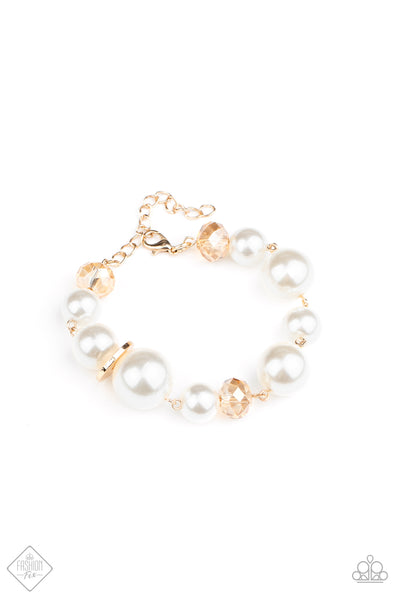 Glamour Gamble - Gold bracelet Fashion Fix August 2020