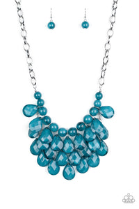 Sorry To Burst Your Bubble - Blue Necklace