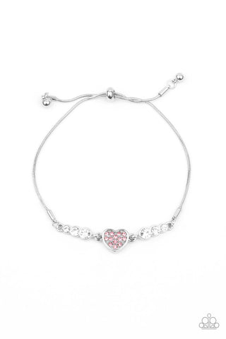 Big-Hearted Beam - Pink Bracelet LOP Heart