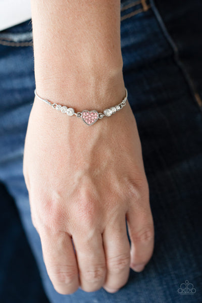 Big-Hearted Beam - Pink Bracelet LOP Heart