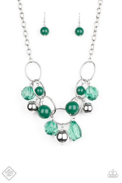 Cosmic Getaway - Green Necklace Fashion Fix August 2020