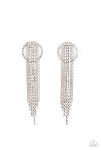 Dazzle by Default - White Earring LOP