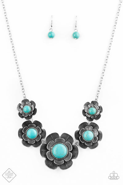 Bountiful Badlands - Blue necklace Fashion Fix July 2020