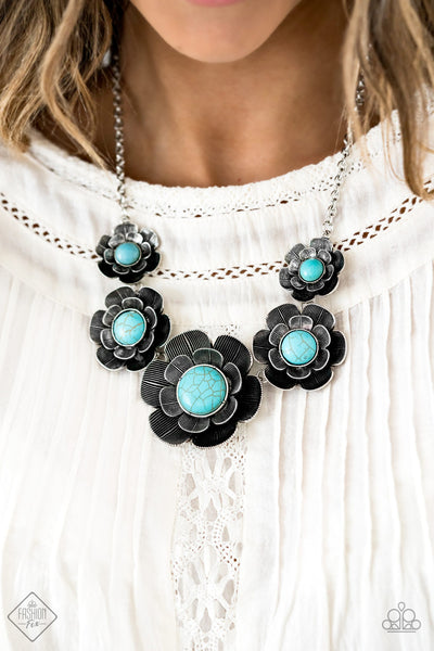 Bountiful Badlands - Blue necklace Fashion Fix July 2020