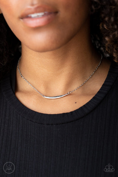 Taking It Easy - Silver Necklace