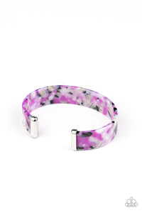 Its Getting HAUTE In Here - Purple Bracelet