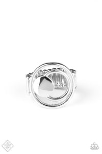 Edgy Eclipse - Silver Ring Fashion Fix 09/2020