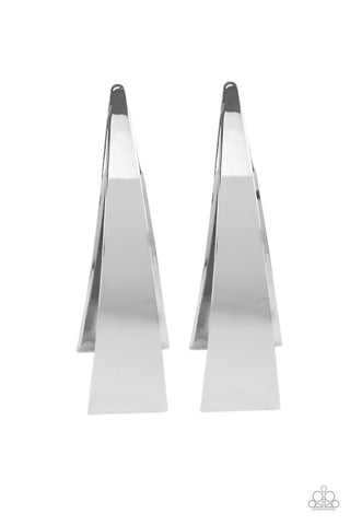 Underestimated Edge - Silver Earring