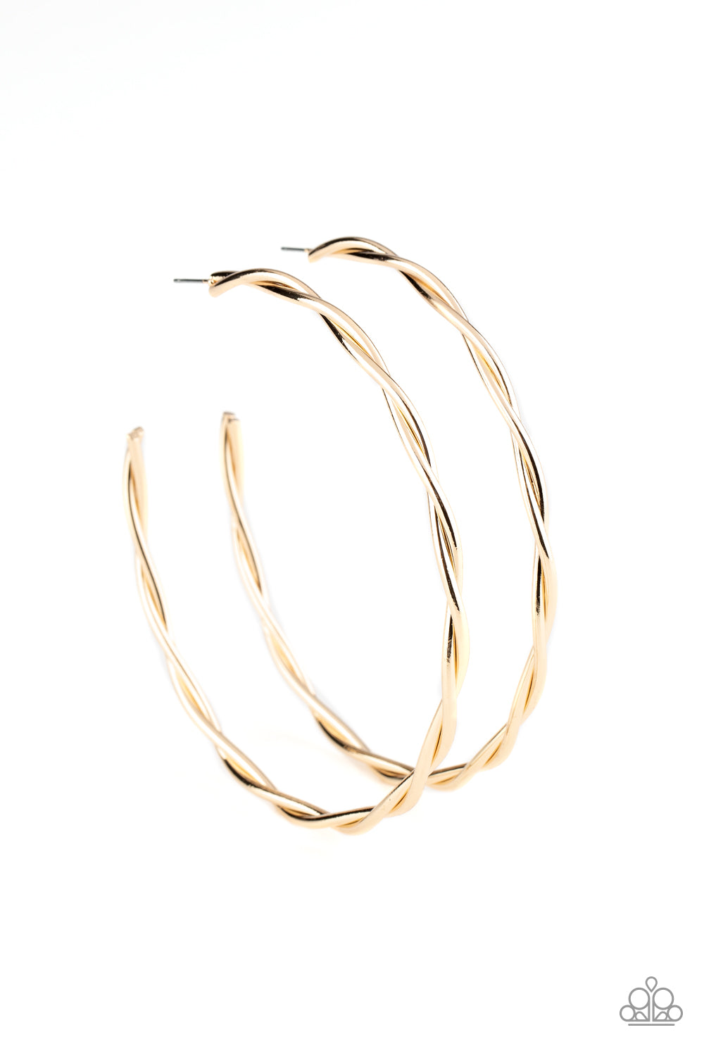 Out of Control Curves - Gold Earring