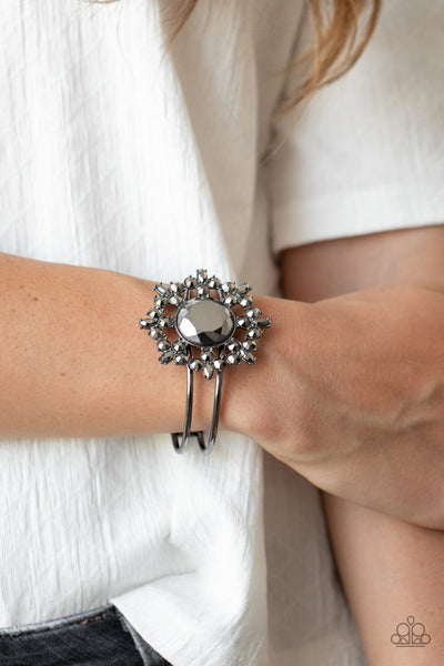 Elaborate Elegance - Black Bracelet