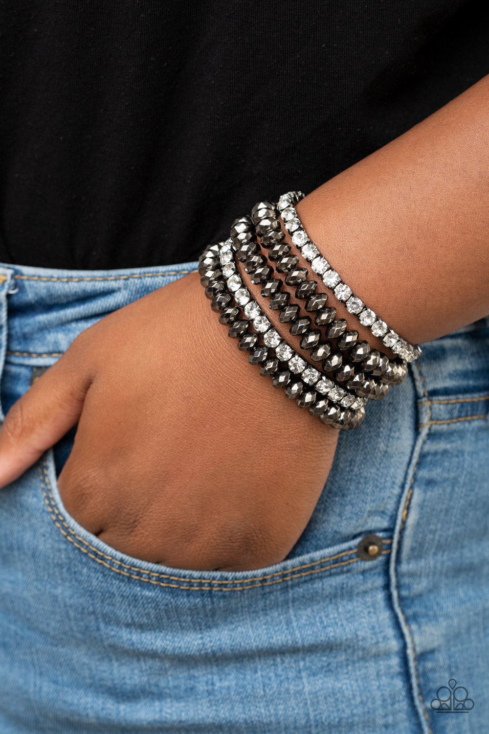 Best of LUXE - Black Gunmetal Bracelet