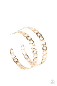 Climate CHAINge - Gold Earring