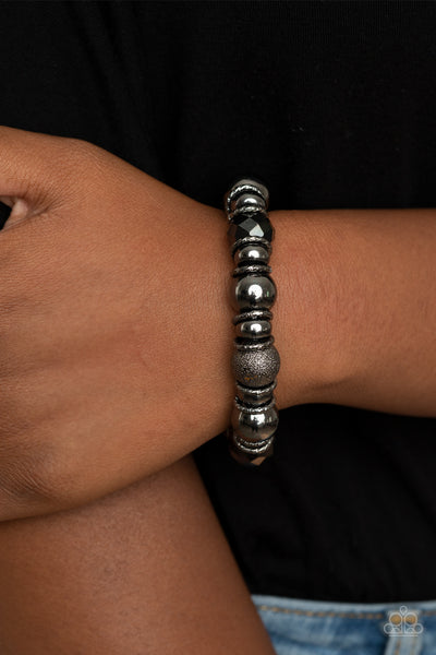 Take Your Best Shot - Black Gunmetal Bracelet