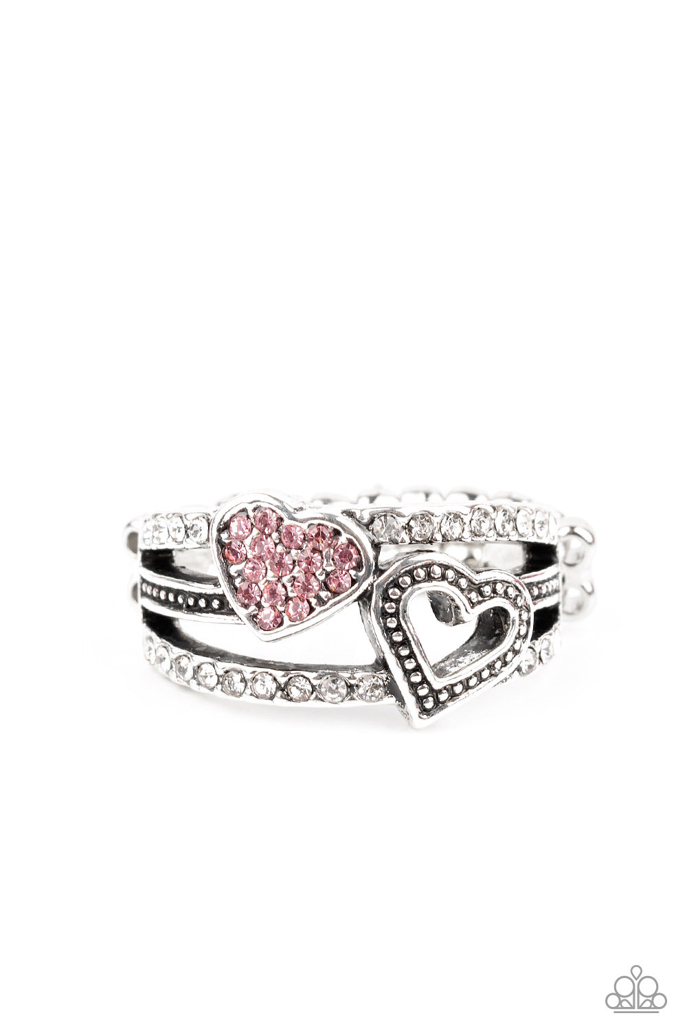 You Make My Heart BLING - Pink Ring Heart