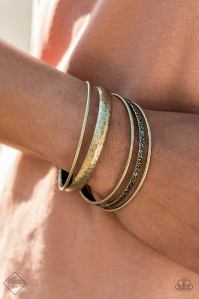 Get Into Gear - Brass Bracelet Fashion Fix Jan 2021